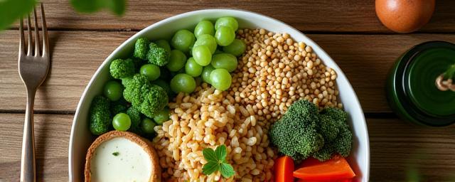 Piring makan bernutrisi untuk diet seimbang