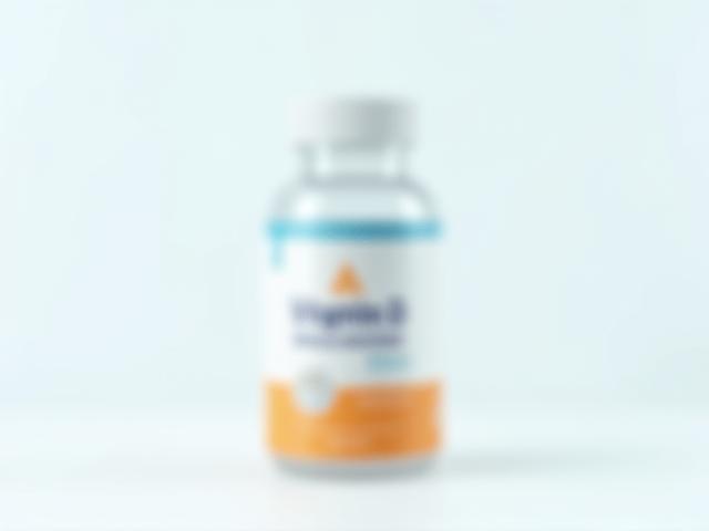 Botol Vitamin D & S untuk kesehatan tulang dan imun